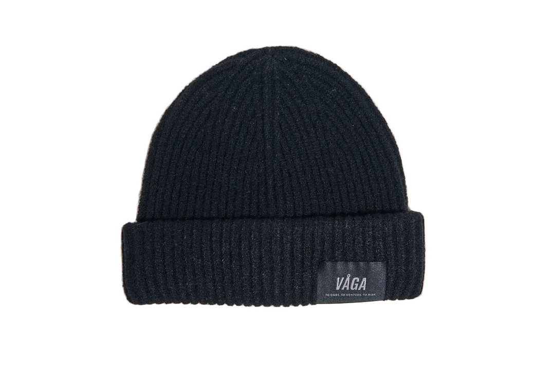 Vaga Midweight Beanie – Schwarz – AW25