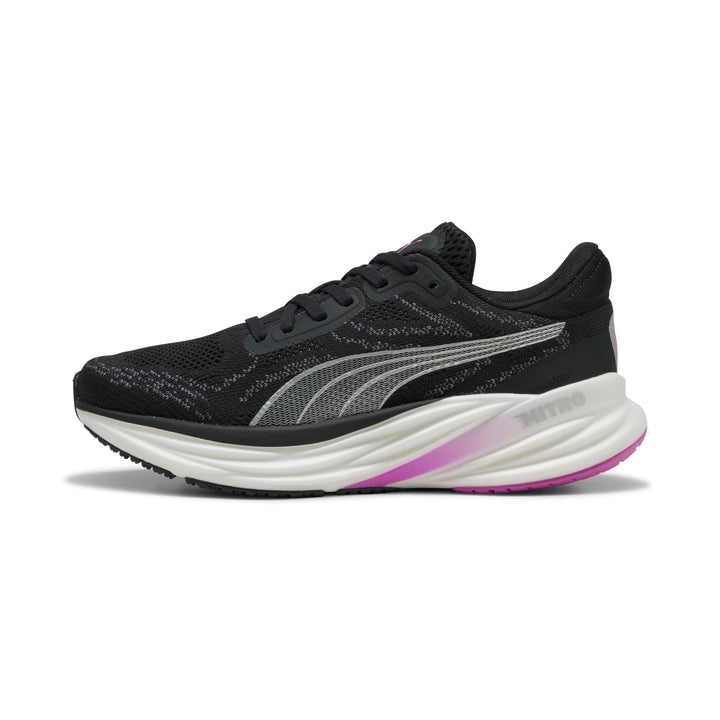 Puma Womens Magnify NITRO 2 - Puma Black/Pure Magenta - Neutral - SS25