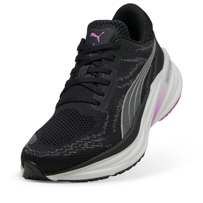 Puma Womens Magnify NITRO 2 - Puma Black/Pure Magenta - Neutral - SS25