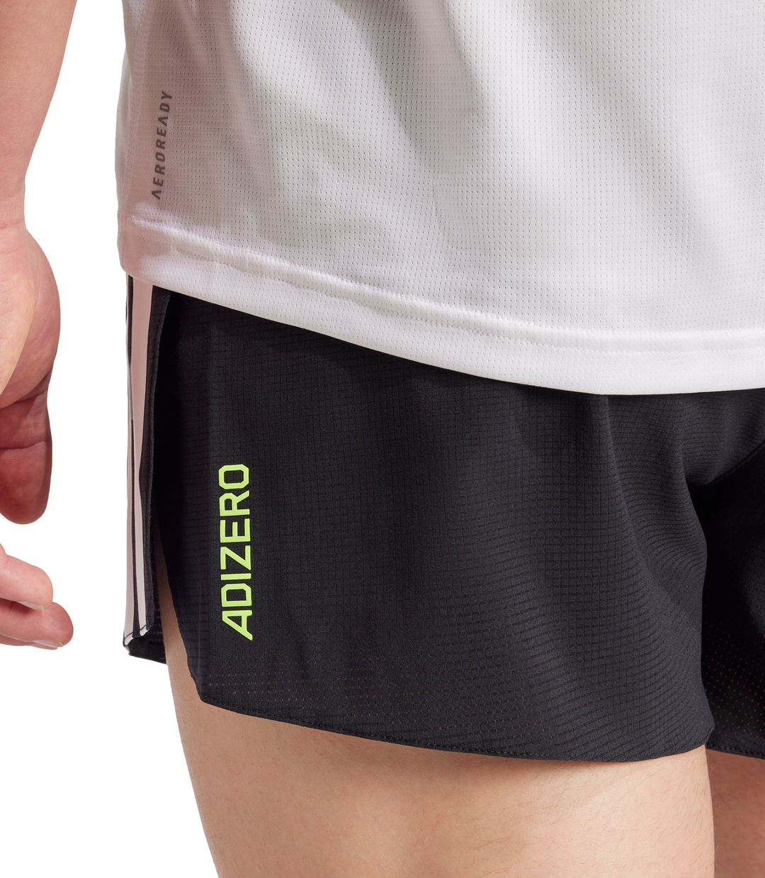 Short Adidas Adizero Gel 5" pour hommes - Noir