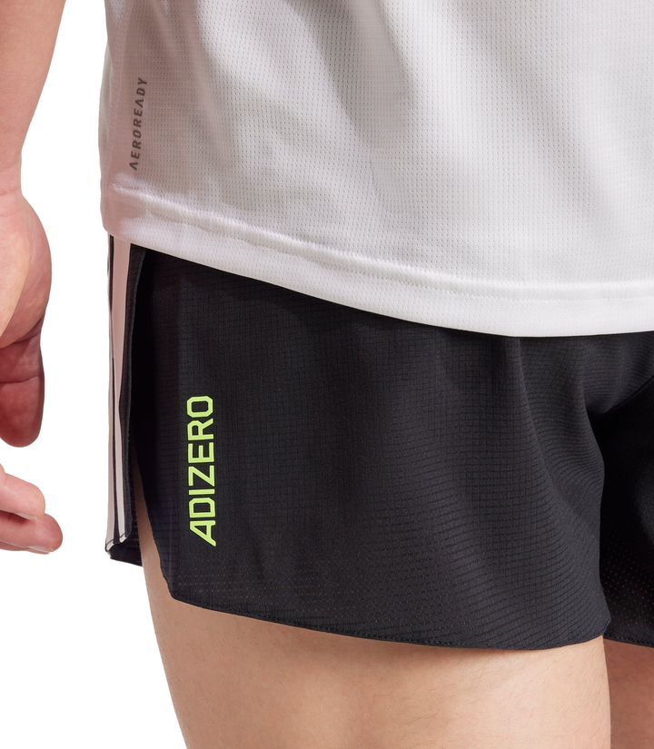 Short Adidas Adizero Gel 5" pour hommes - Noir