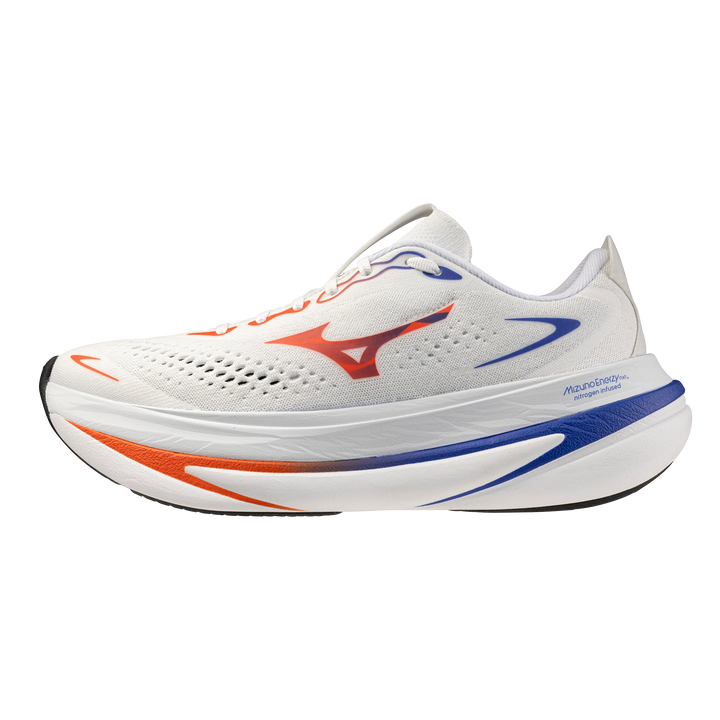Mizuno Mens Sky Prime - White/Orange/Royal Blue - Neutral - AW26