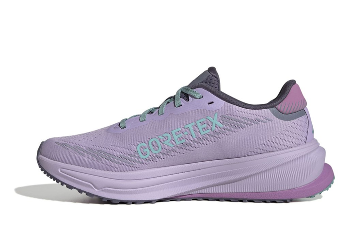 Adidas Womens Supernova Rise GTX - Powder Plum/Silver Metallic/Mint Ton - Neutral - AW25