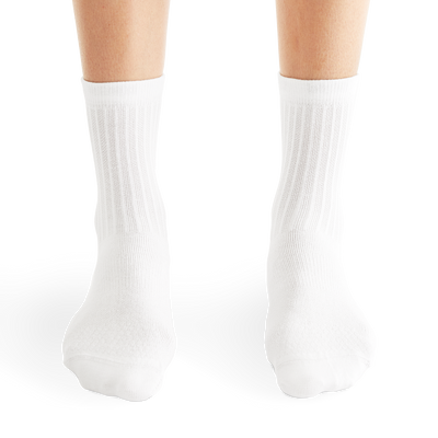 On Logo Sock 3-Pack Unisex - White
