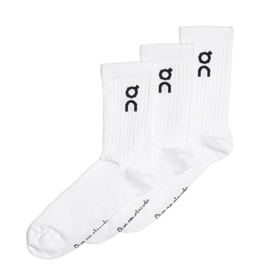 On Logo Sock 3-Pack Unisex - White