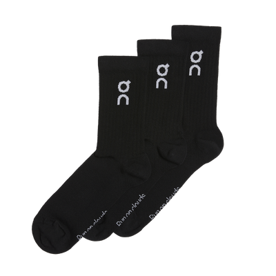 On Logo Sock 3-Pack Unisex - Black
