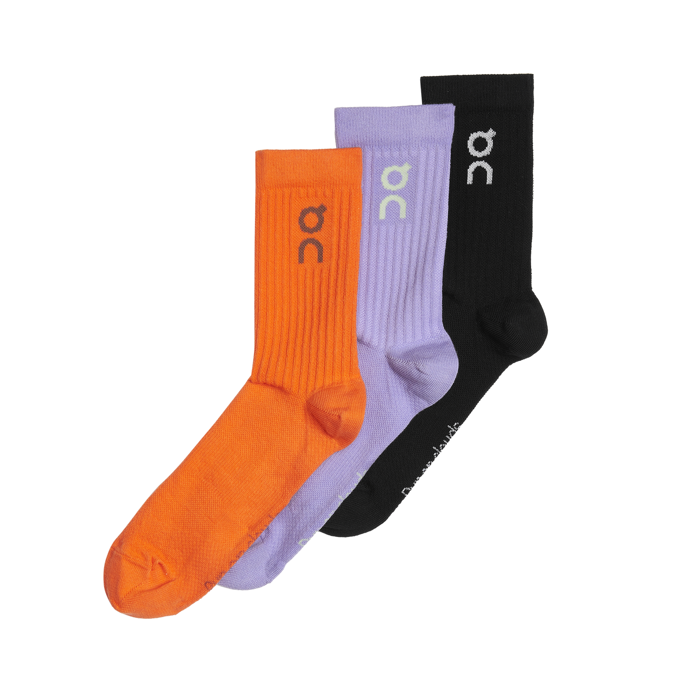 On Logo Sock 3-Pack Unisex - Comet/Flame