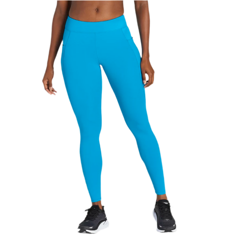 Hoka Womens Performance Tight - Ibiza Blue