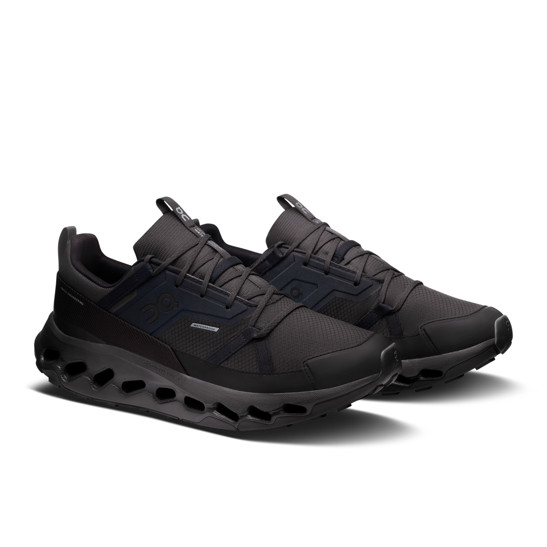 ON Mens Cloudhorizon Waterproof - Black/Black - Trail - SS25