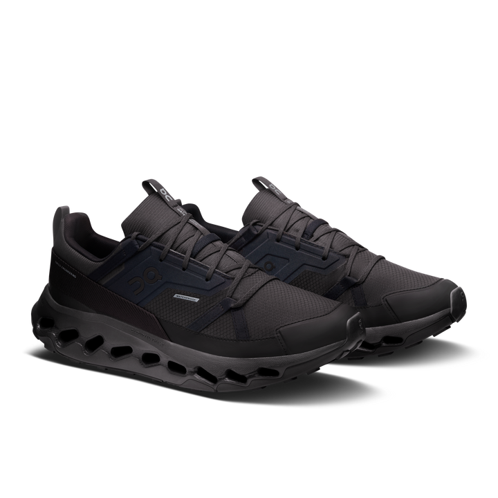 ON Mens Cloudhorizon Waterproof - Black/Black - Trail - SS25