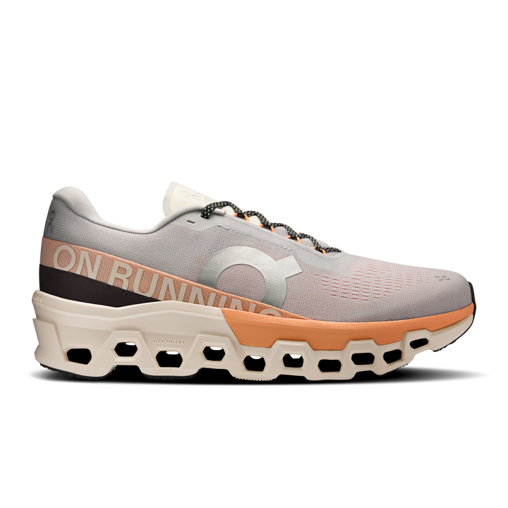 ON Mens Cloudmonster 2 - Glacier/Tangerine - AW25