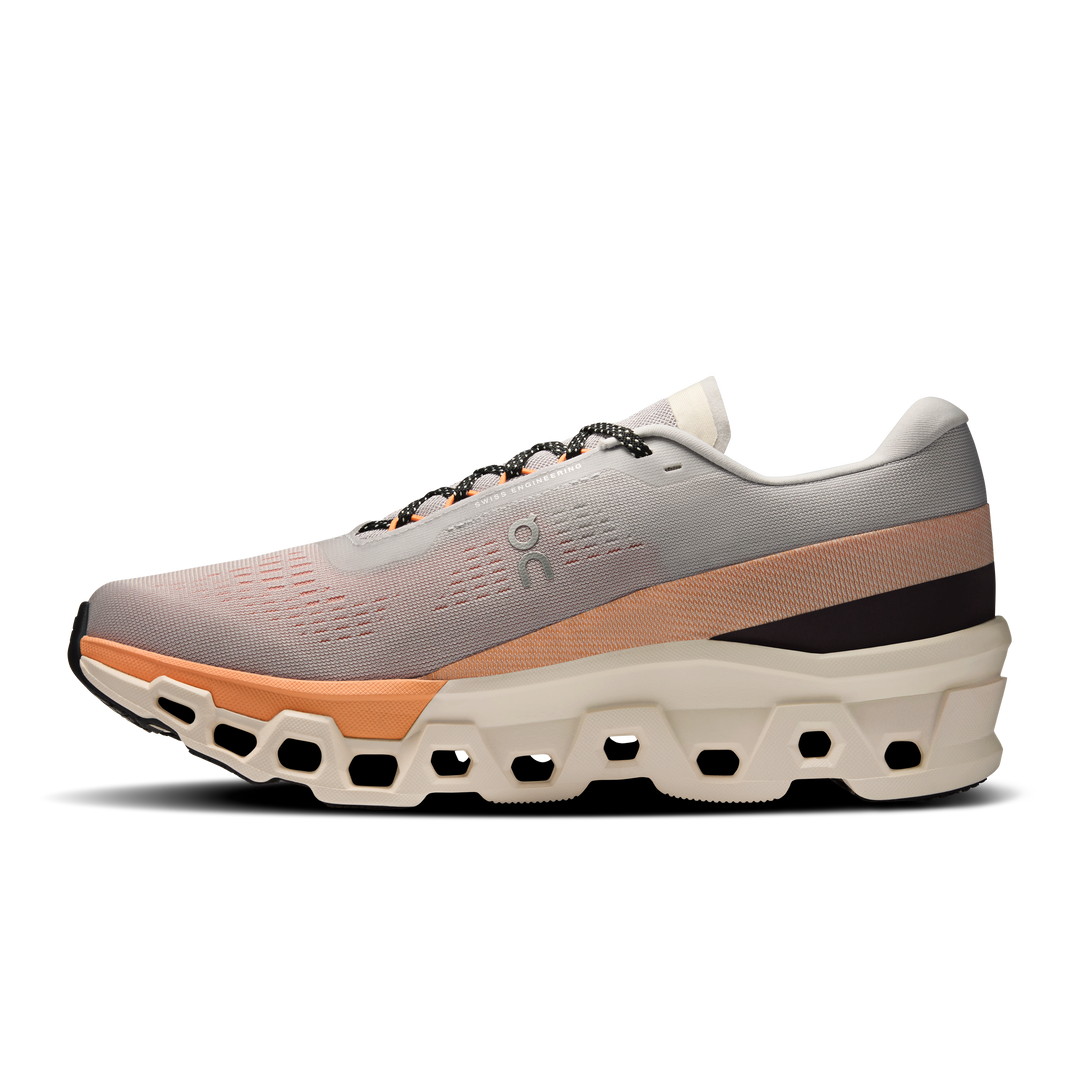 ON Mens Cloudmonster 2 - Glacier/Tangerine - AW25