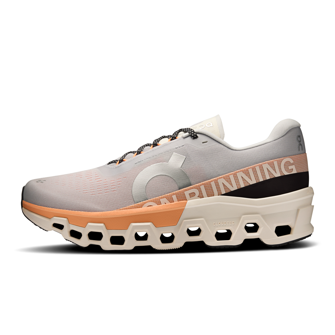 ON Mens Cloudmonster 2 - Glacier/Tangerine - AW25
