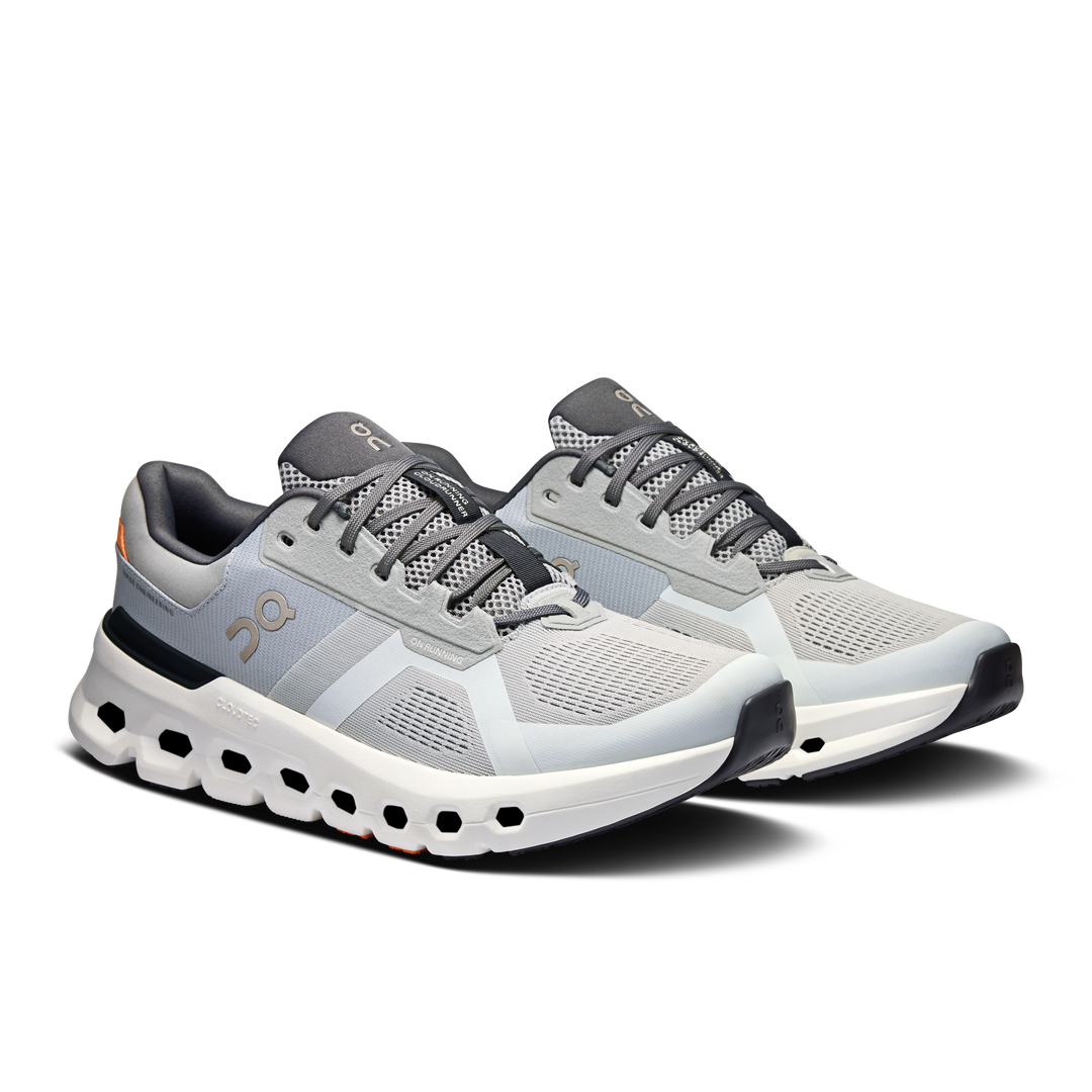 ON Mens Cloudrunner 2 - Wolf/Ivory - Stability - SS25
