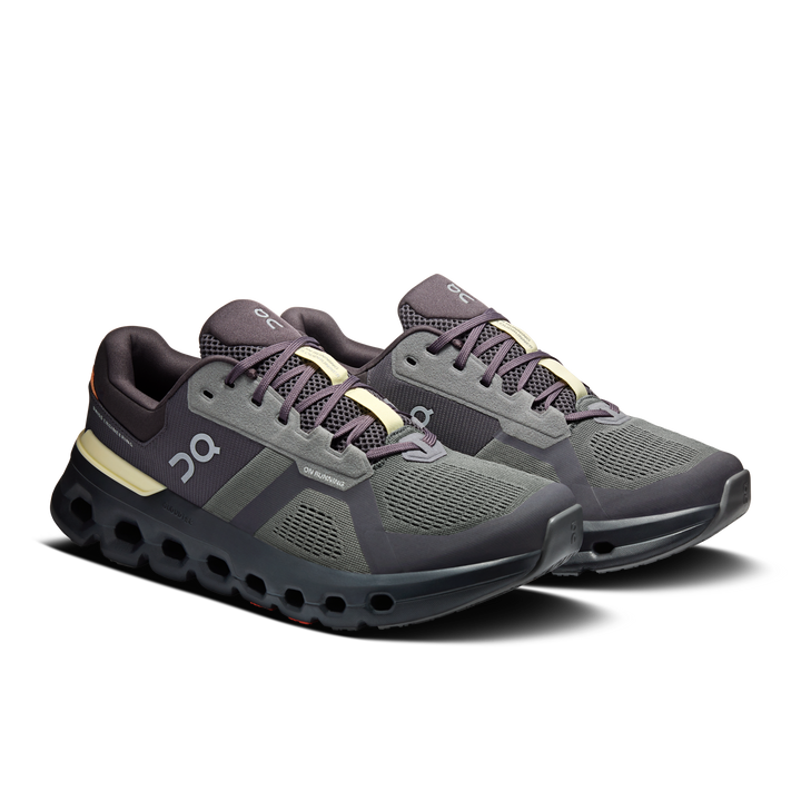 ON Mens Cloudrunner 2 - Rock/Tangerine - Stability - AW25
