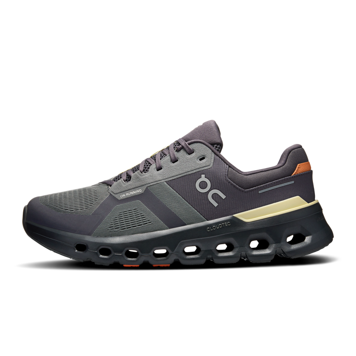 ON Mens Cloudrunner 2 - Rock/Tangerine - Stability - AW25