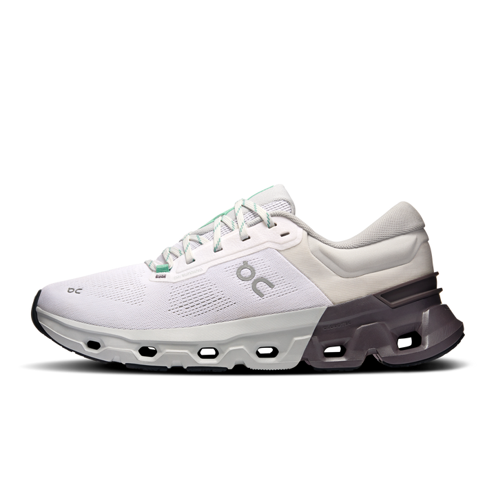 ON Mens Cloudflyer 5 - White/Pebble - AW25