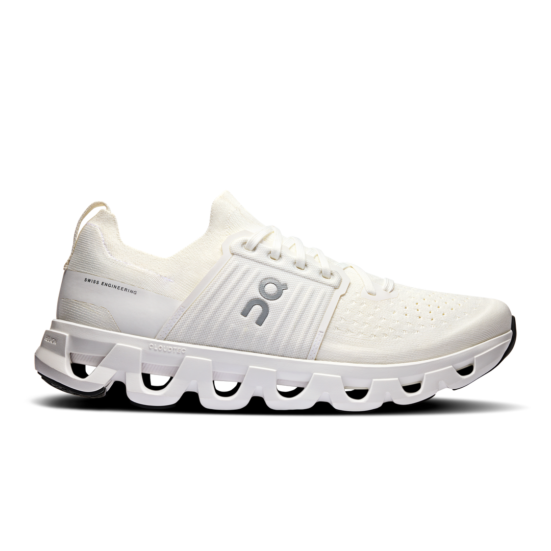 On Mens Cloudswift 4 - White/White - SS25