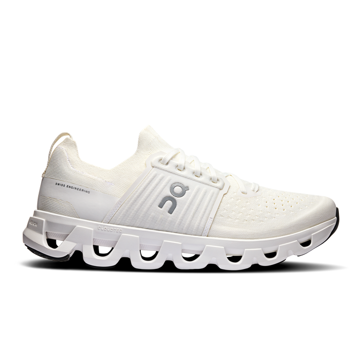 On Mens Cloudswift 4 - White/White - SS25