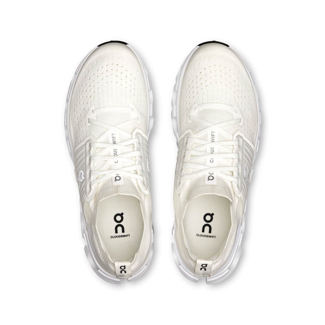 On Mens Cloudswift 4 - White/White - SS25