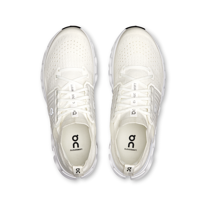 On Mens Cloudswift 4 - White/White - SS25