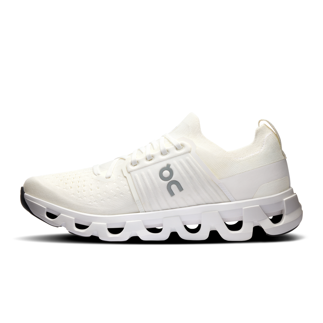 On Mens Cloudswift 4 - White/White - SS25