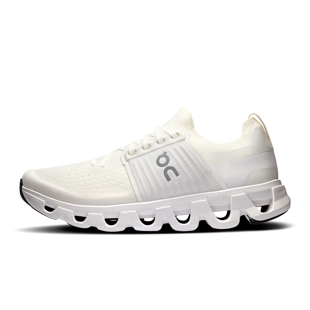 On Mens Cloudswift 4 - White/White - SS25