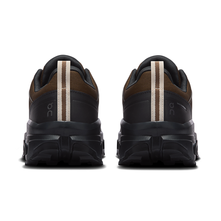 ON Mens Cloudrock Low Waterproof - Earth/Black - Trail - AW26