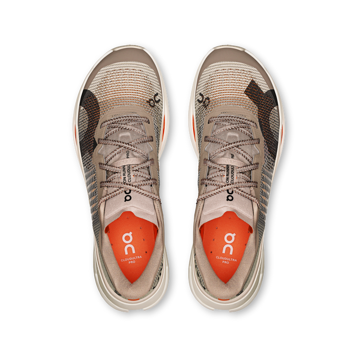 ON Womens Cloudultra Pro - Cinder/Pearl - Trail - AW25