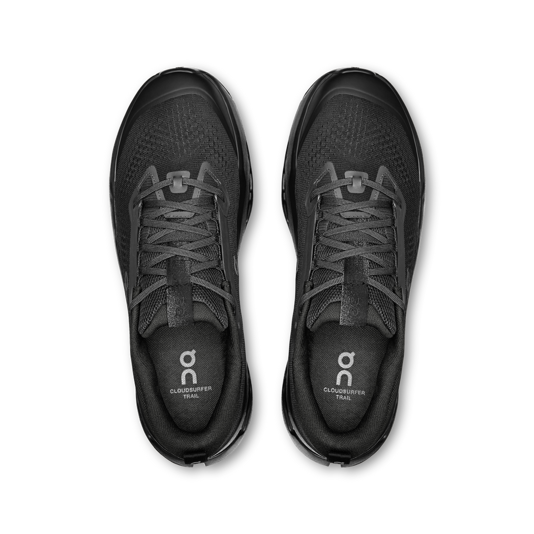 ON Mens Cloudsurfer Trail 2 - Black/Eclipse - Trail - AW25