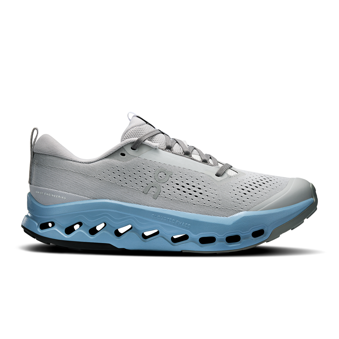ON Mens Cloudsurfer Trail 2 - Rock/Niagara - Trail - AW25