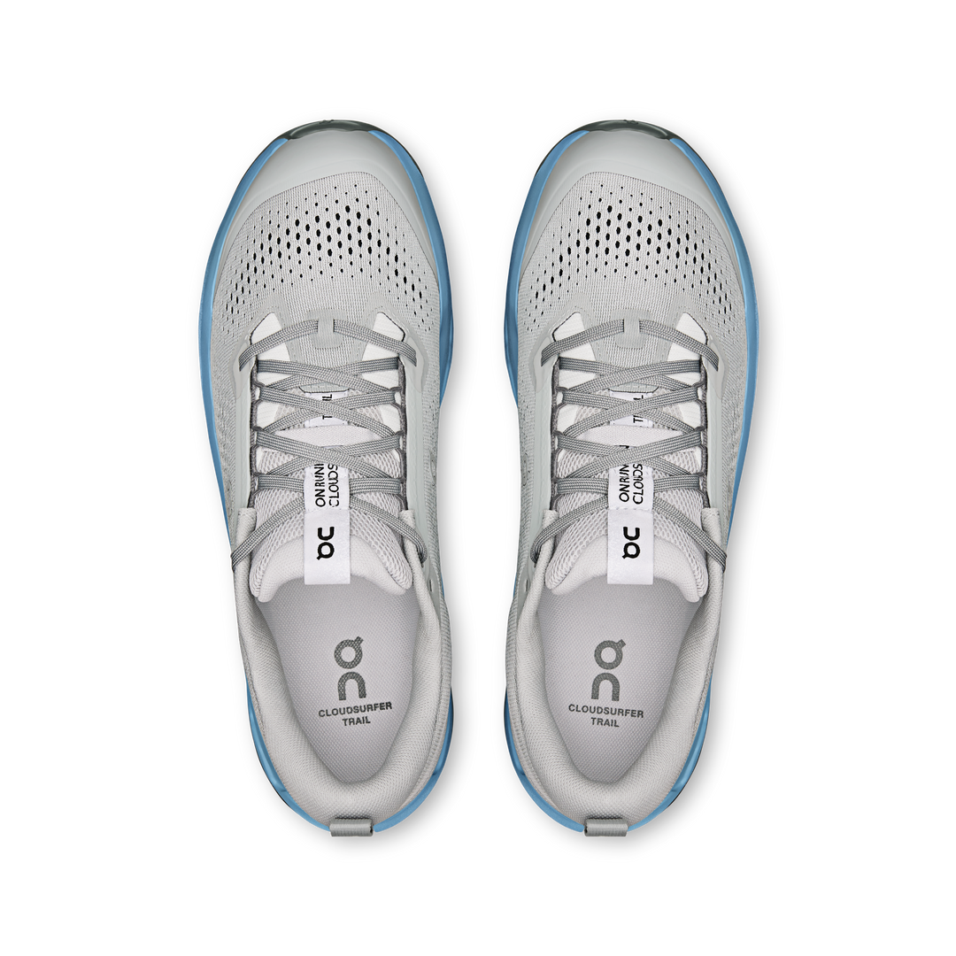 ON Mens Cloudsurfer Trail 2 - Rock/Niagara - Trail - AW25