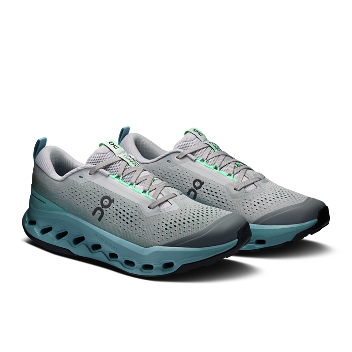 ON Mens Cloudsurfer Trail 2 - Platinum/Tide - Trail - AW26