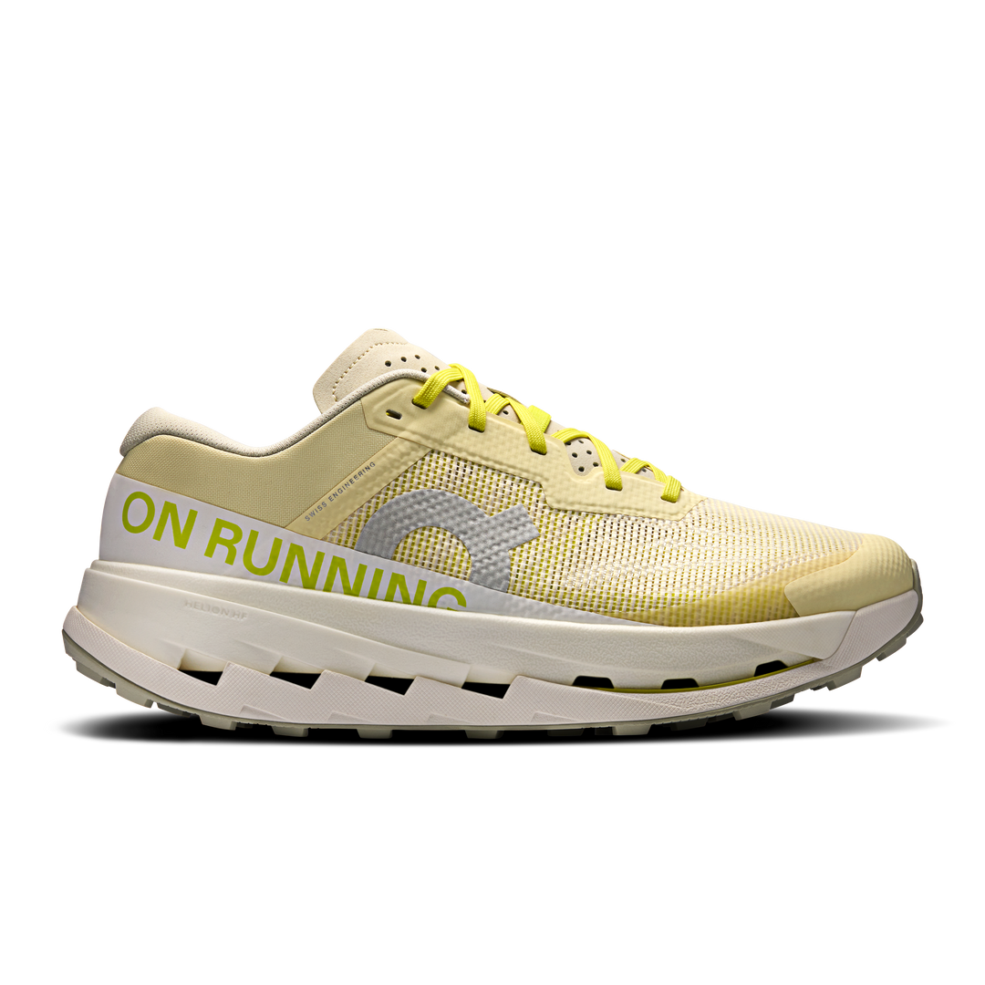 ON Mens Cloudultra 3 - Pelican/White - Trail - AW25