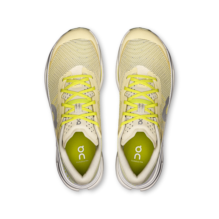 ON Mens Cloudultra 3 - Pelican/White - Trail - AW25