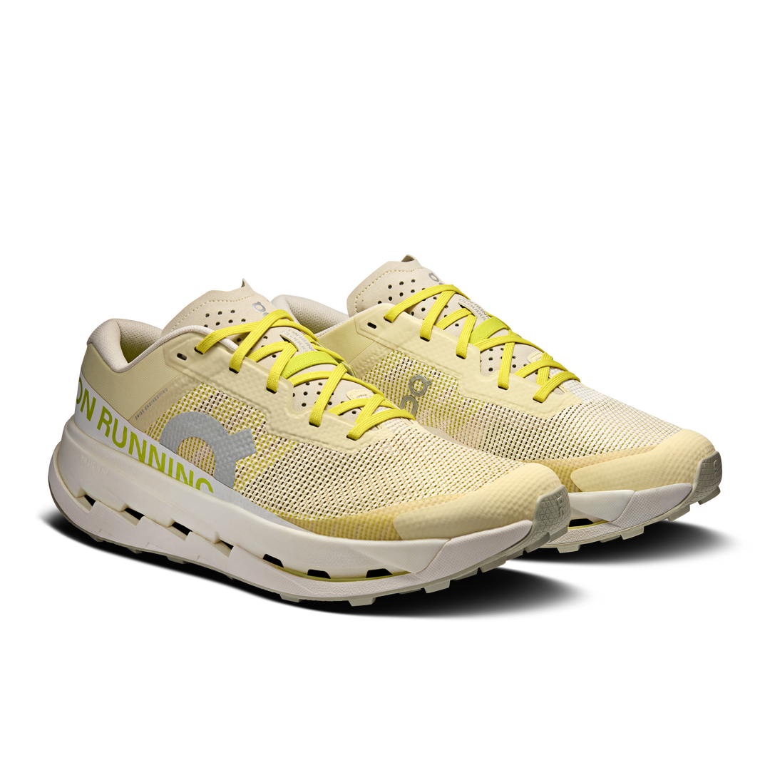 ON Mens Cloudultra 3 - Pelican/White - Trail - AW25