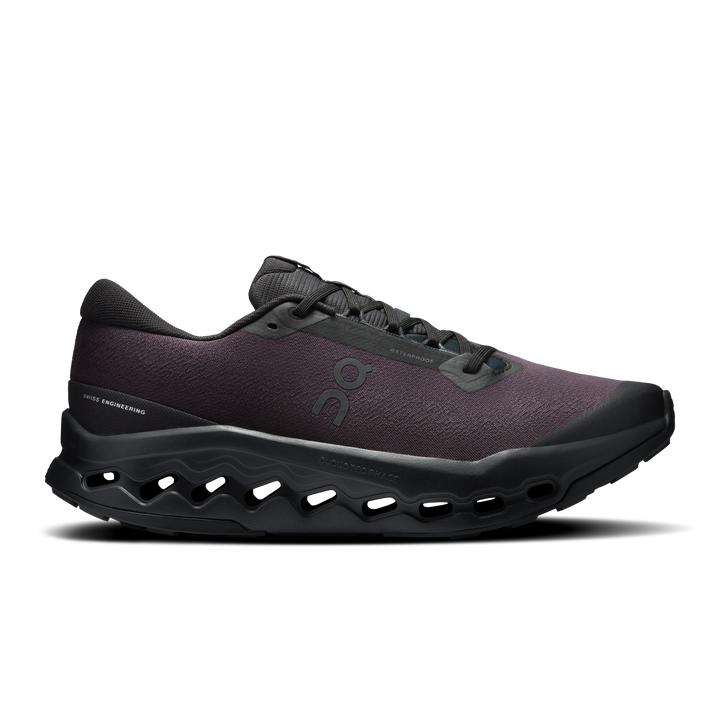 ON Mens Cloudsurfer Trail 2 WP - Black/Black - Trail - AW25