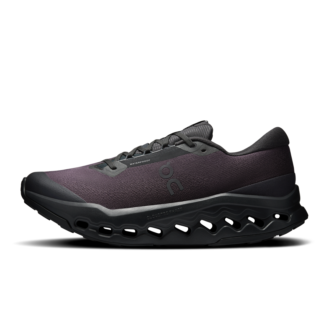 ON Mens Cloudsurfer Trail 2 WP - Black/Black - Trail - AW25