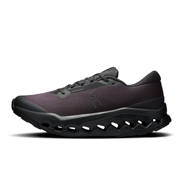 ON Mens Cloudsurfer Trail 2 WP - Black/Black - Trail - AW25
