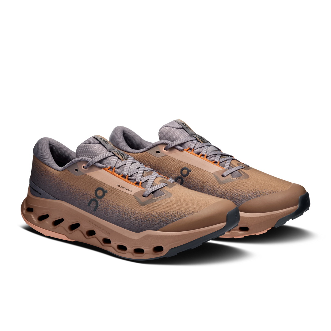 ON Mens Cloudsurfer Trail 2 WP - Portobello/Pebble - Trail - AW26