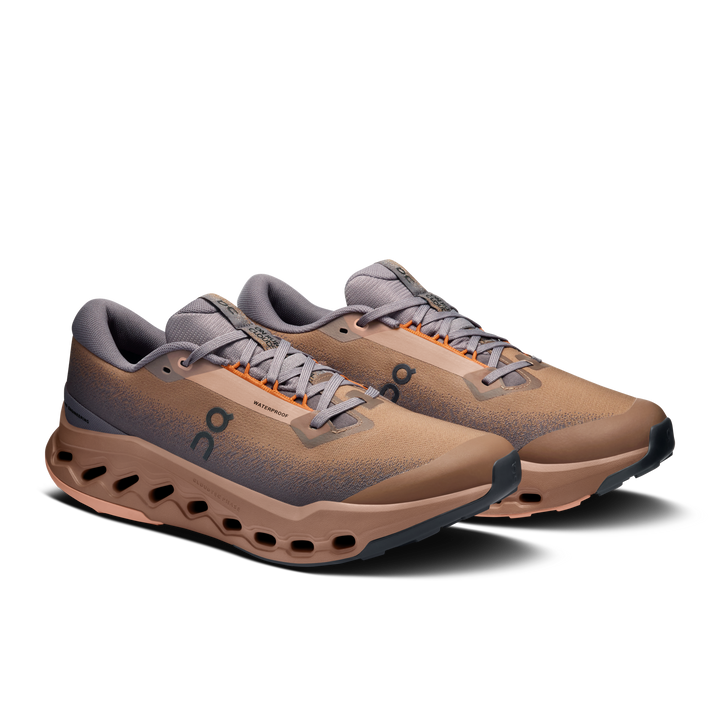 ON Mens Cloudsurfer Trail 2 WP - Portobello/Pebble - Trail - AW26