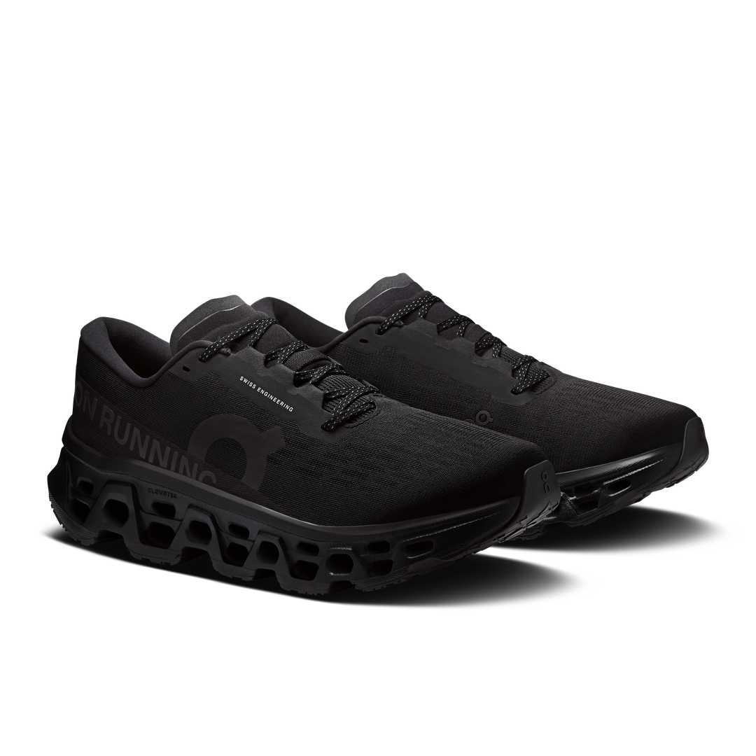 ON Mens Cloudmonster 3 - Black/Black - SS26