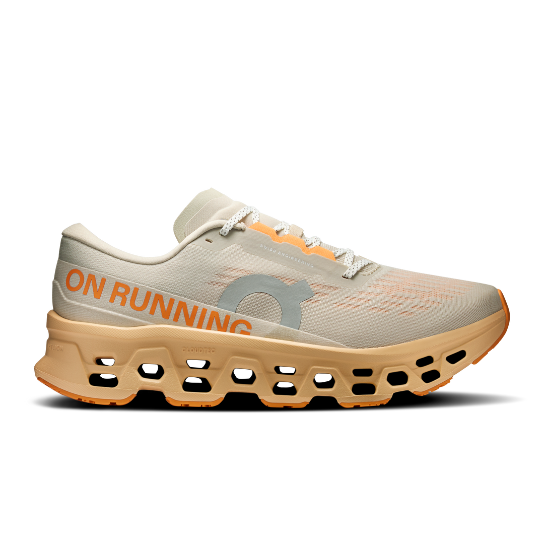 ON Mens Cloudmonster 3 - Pelican/Squash - AW26