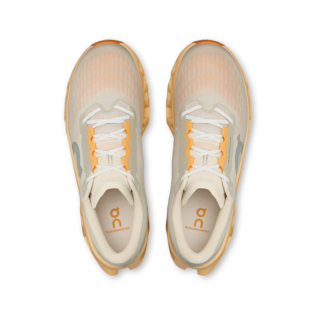 ON Mens Cloudmonster 3 - Pelican/Squash - AW26