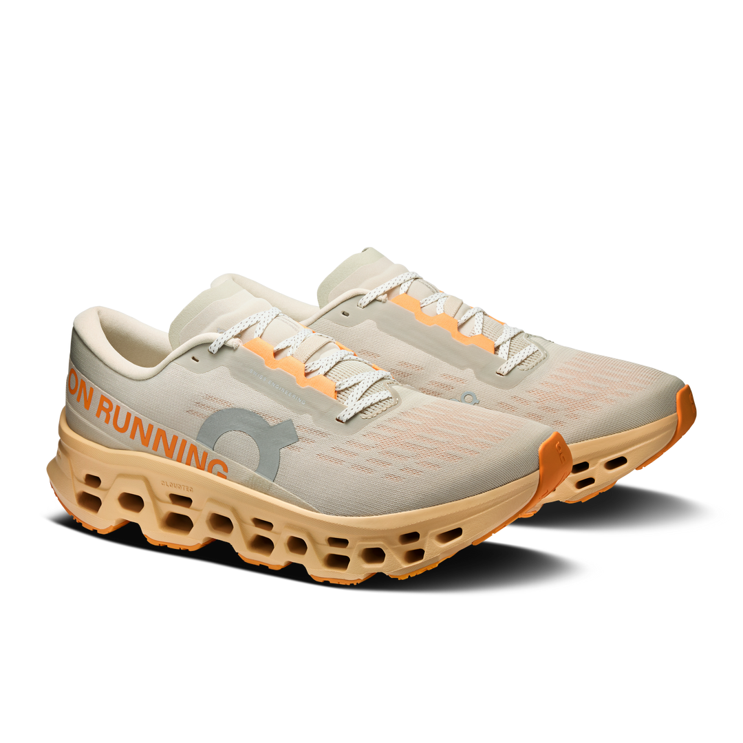 ON Mens Cloudmonster 3 - Pelican/Squash - AW26
