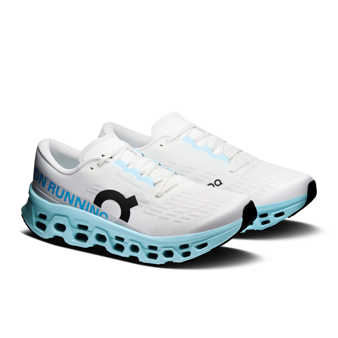 ON Mens Cloudmonster 3 - Ivory/Topaz - AW26