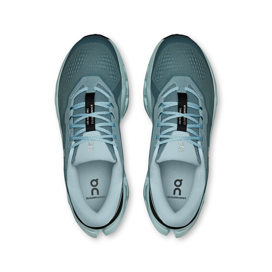 ON Mens Cloudrunner 3 - Agave/Black - Stability - AW26