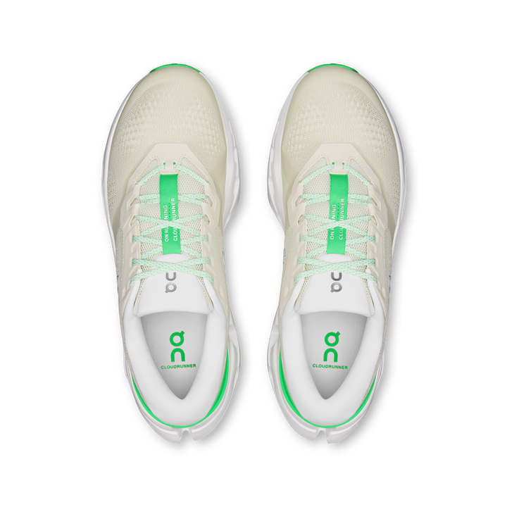 ON Mens Cloudrunner 3 - Ghost/Vertide - Stability - AW26
