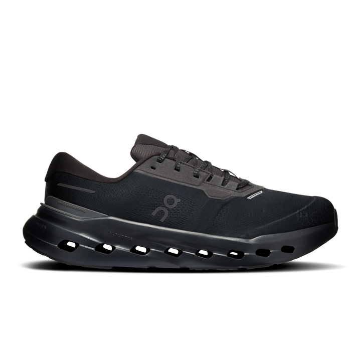 ON Mens Cloudrunner 3 Waterproof - Black/Black - Stability - AW26