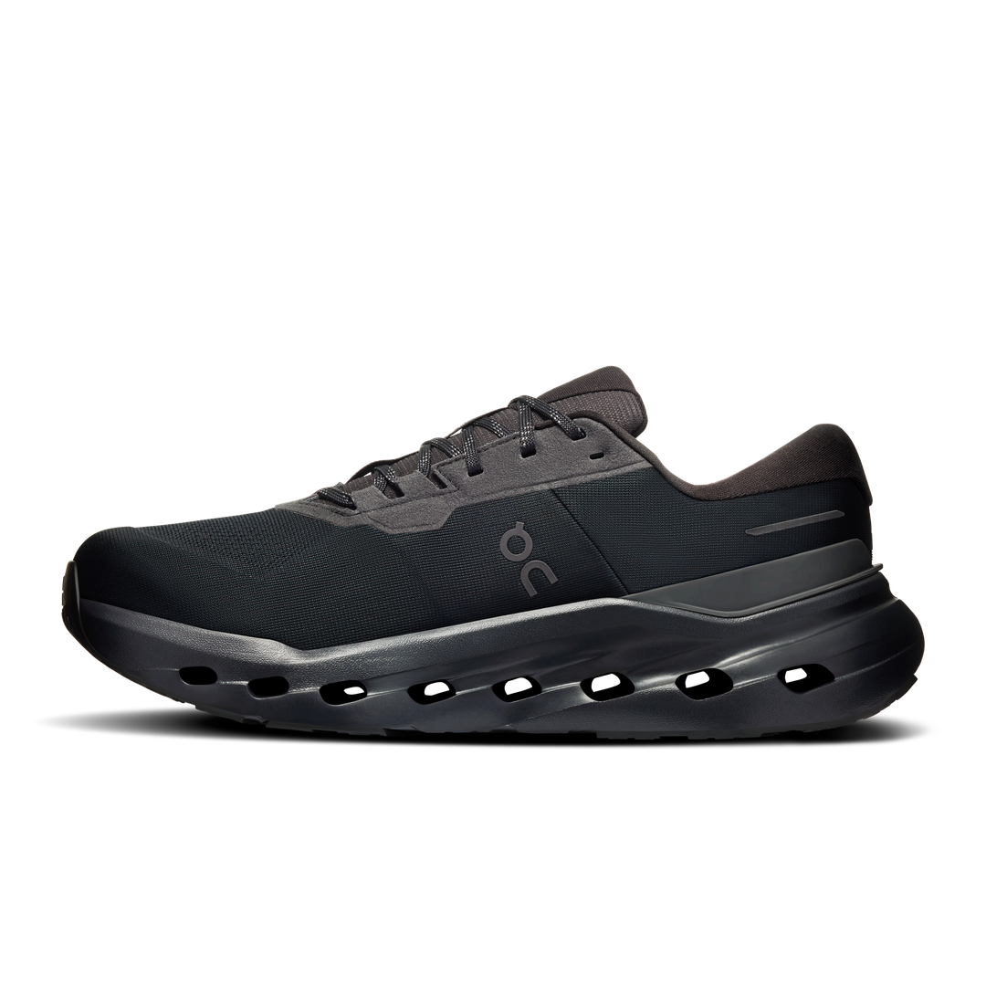 ON Mens Cloudrunner 3 Waterproof - Black/Black - Stability - AW26